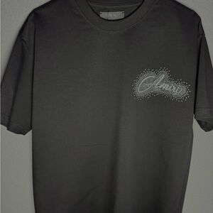 AMIRI Black Graphic Tee